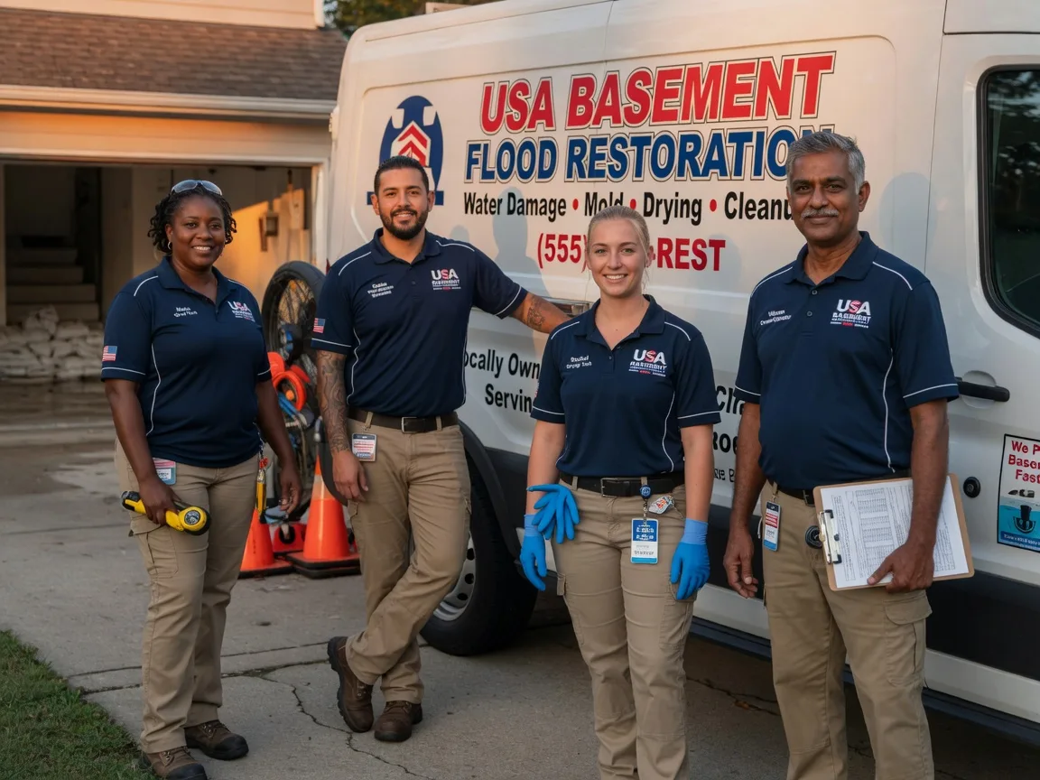 Basement Flood Cleanup company in Birchleaf, VA