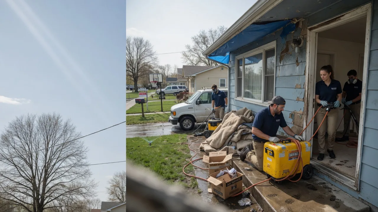 Basement Flood Cleanup in Birchleaf, VA near me
